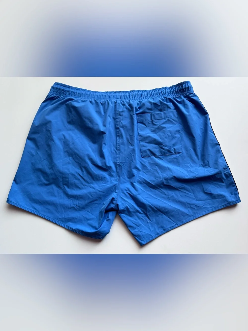 BOSS Bright Blue Swim Trunks with Side Stripe